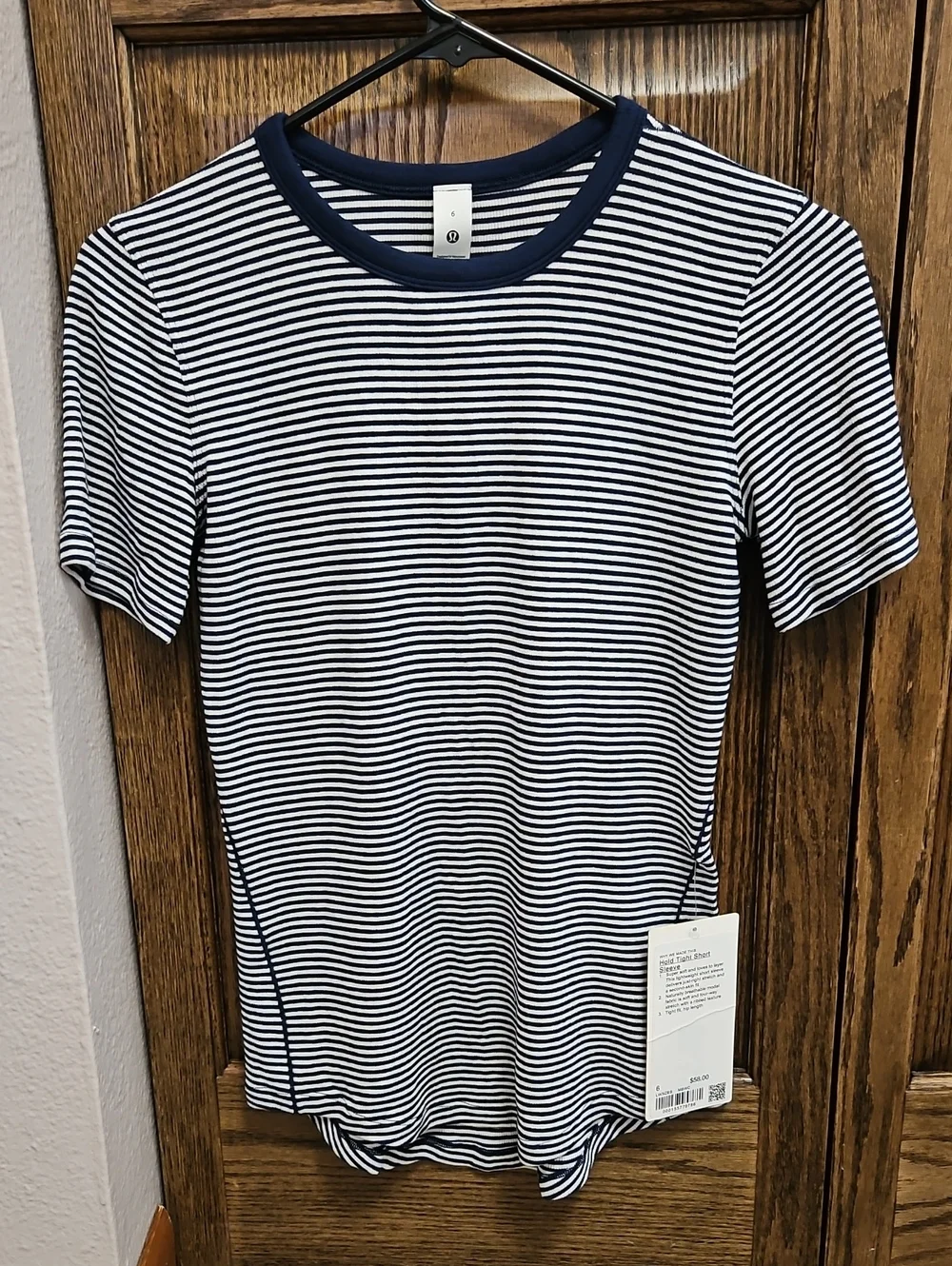 NWT Lululemon Hold Tight Short Sleeve